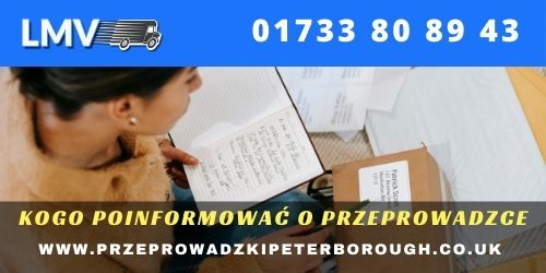 Kogo poinformować i przeprowadzce