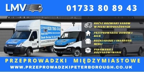 Profesjonalne przeprowadzki Peterborough- 